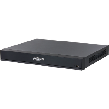 Grabador NVR Dahua® 16CH 4K 512mbps 2HDD + 16PoE Rec. Facial IVS - NVR5216-16P-XI